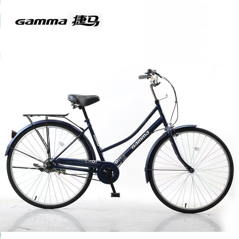 Jiema Leisure Bicycle Lightweight Work Adult Youth Urban Retro Commuter Bicycle Male and Female Students