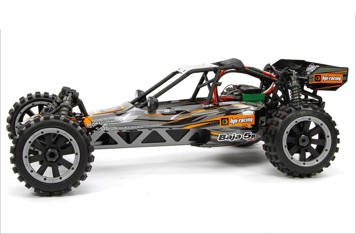 Off-road dading tires are equipped with BAJA 5B Flux, electric BAJA, unique and excellent quality HPI