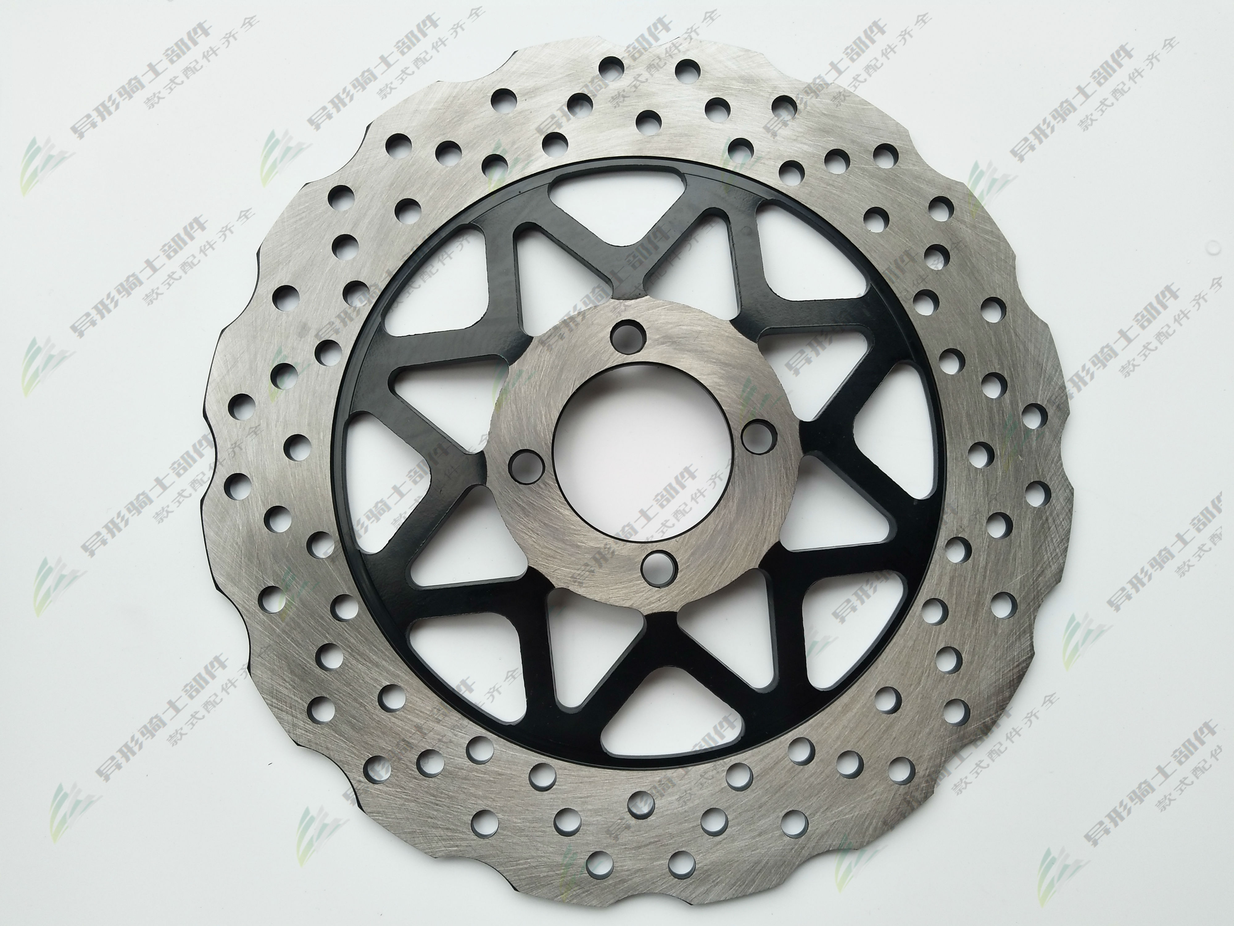 Applicable haute sword speed cardi locomotive SK125 HJ150-5-B front brake disc disc front and rear steel ring