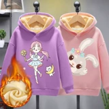 Демисезонная утепленная толстовка, детский пуховик, толстовка с капюшоном, детская одежда, подходит для подростков, увеличенная толщина