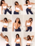 Купить Lululemon Flow Y Bra Nulu Skin Friendy Friendy Nude Cellow Fitness Fitness Training Sports Bra