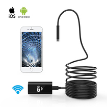 5 5mm HD 5 million wifi endoscope Android Apple Industrial pipe camera Auto repair carbon deposition probe