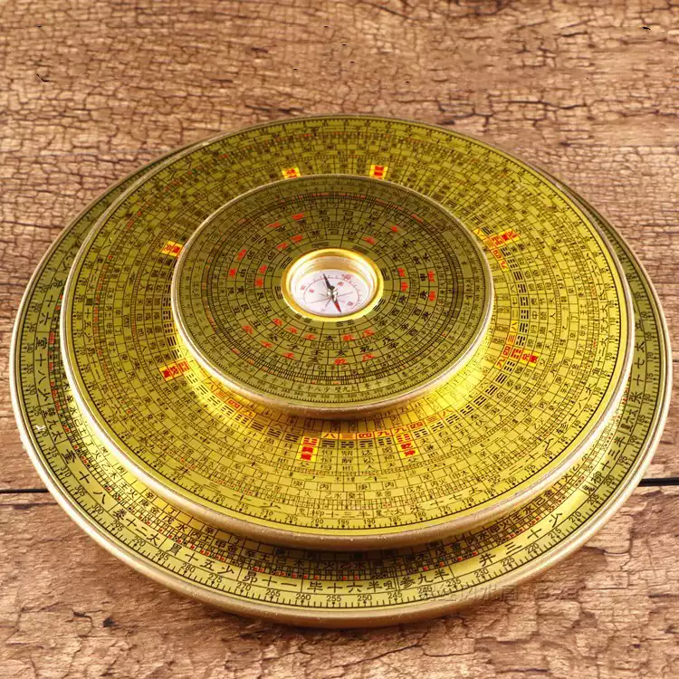 懿福堂8寸28层三元三合综合盘专业风水罗盘纯铜罗经仪高精度强磁