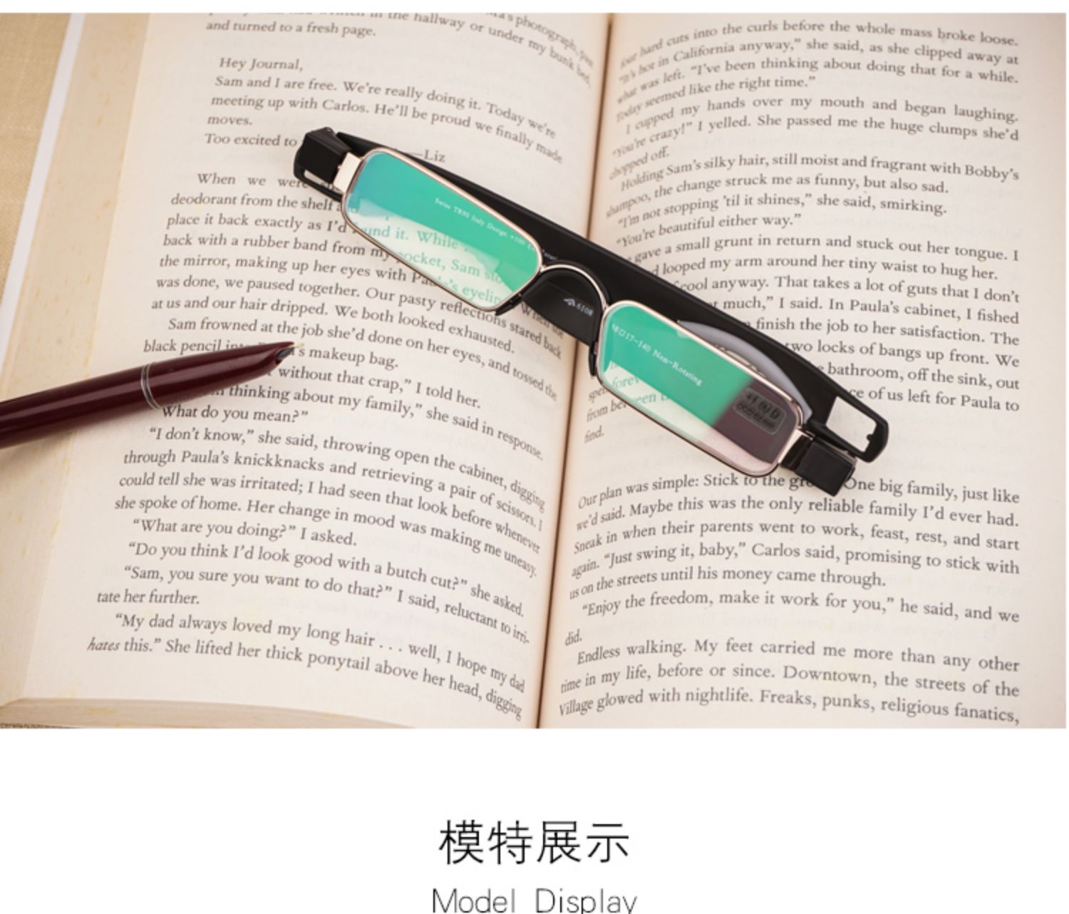 Kính đọc sách Thụy Sĩ cho nam và nữ cầm tay gấp 360 độ xoay thời trang siêu nhẹ thoải mái HD cũ kính nhẹ - Kính râm kính mắt thời trang
