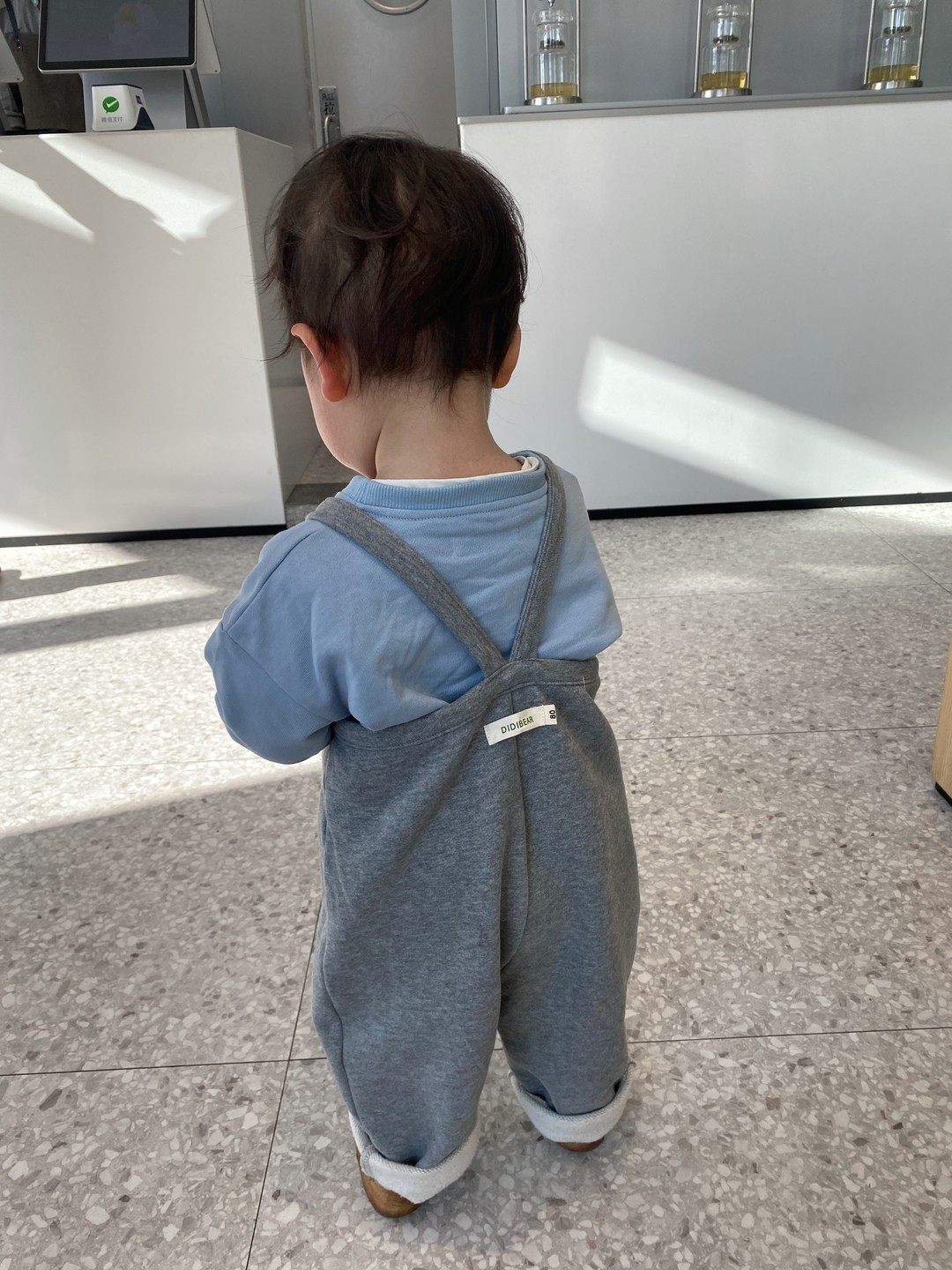 didibus early spring qualification little baby cute cuddling bag pants soft glutinous comfort good texture Three-color entrance