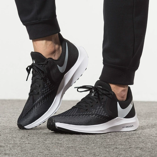 Nike, осенние легкие низкие беговые кроссовки с амортизацией
