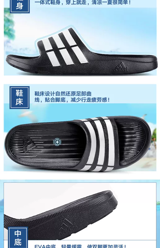 Giày thể thao nam Adidas mùa hè 2019 mới - Dép thể thao