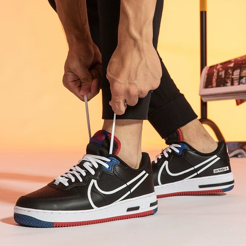 NIKE Мужская обувь Nike 2020, новинка лета AF1 Air Force One, спортивная и повседневная обувь CT1020