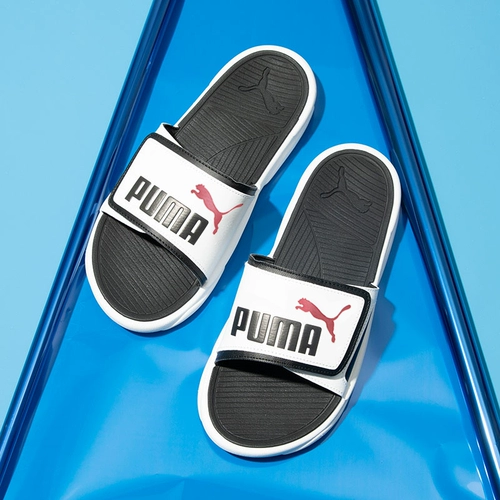 Puma, тапочки подходит для мужчин и женщин, летняя спортивная пляжная обувь на липучке для влюбленных, слайдеры