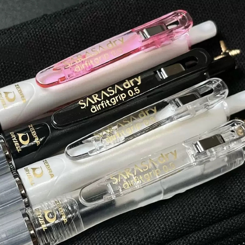 【进口正品】日本ZEBRA斑马笔三秒速干防疲劳JJZ49中性笔气垫按动