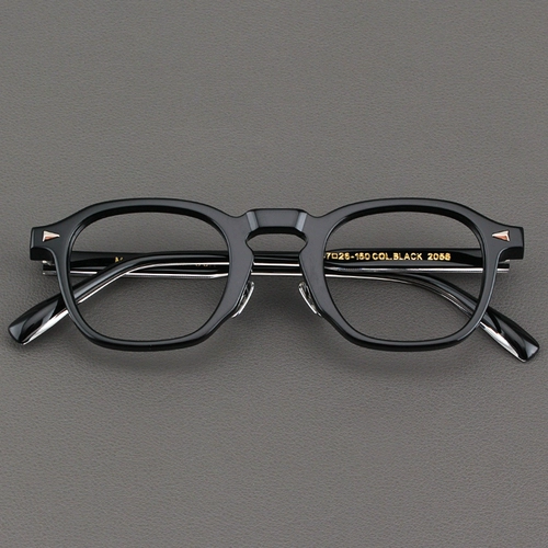 Moscot Lemtosh зеркальный рамка самка самка фамалиновая овальная enly stand -strive очки рамка ретро черное зеркало мужчина