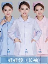 Pharmacies Workwear Women Pharmacy Summer Short Sleeves Slim medical staff White large Vest Woman Long Sleeve Short split suit