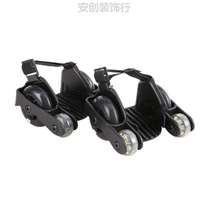 Children learn four rounds PU Winery Wheel Skating Shoes Wheel Storm Walking Shoelace Starry Sky Skate Light Wheel Luminous Wheels Slip Assist