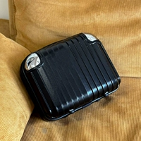 Косметичка-830 джаз черный (матовая поверхность)