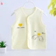 Áo sơ sinh bé sơ sinh màu cotton mỏng áo ghi lê bé trai và bé gái áo ghi lê mùa xuân hè áo vest trẻ em - Áo ghi lê