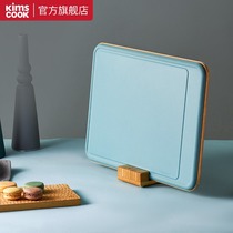 Korean KIMSCOOK antibacterial and mildew-proof cutting board plastic cutting board double-sided classification cutting board cutting fruit roll panel