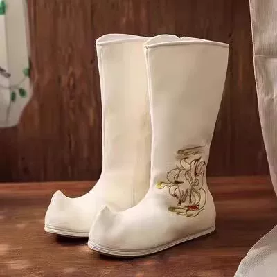 Universal Hanfu, waterproof rubber boots, cosplay