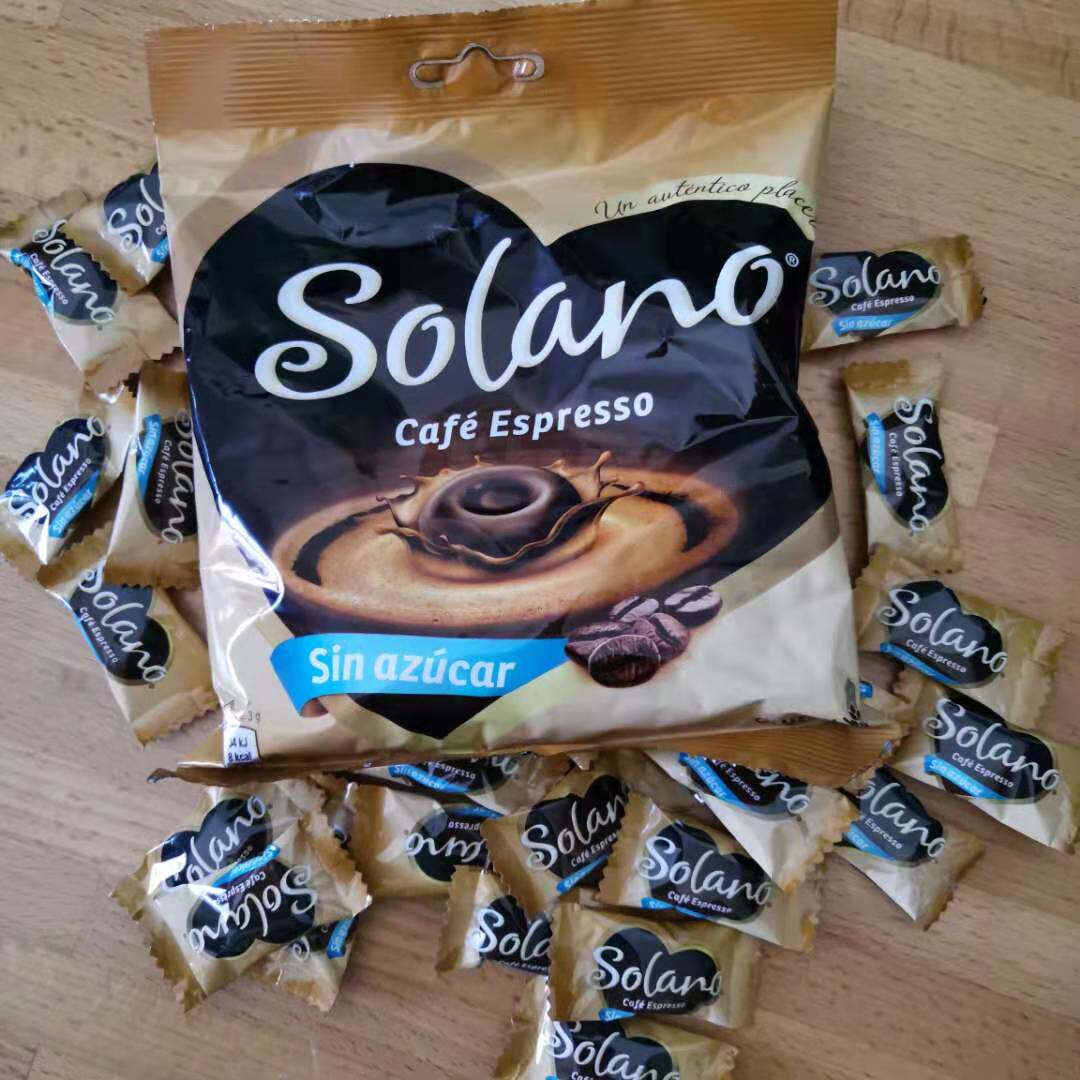 西班牙咖啡糖无蔗糖浓郁香甜袋装99克SOLANO CAFE ESPRESSO咖啡糖