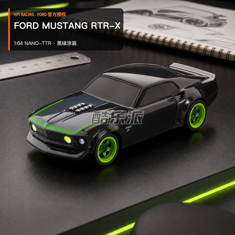 Hpi Nano Simulation Drift Mini Rc Remote Control Car Ford Mustang 1:64 Full Scale Authentic Hpi Nano Simulation Drift Mini Rc Remote Control Car Ford Mustang 1:64 Full Scale Authentic
