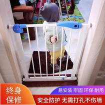 Childrens isolation fence at the stairway entrance child free dog safety door fence fence fence pet