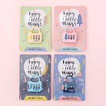 Small lock head special small mini lock cute small mini student schoolbag stationery box diary code lock