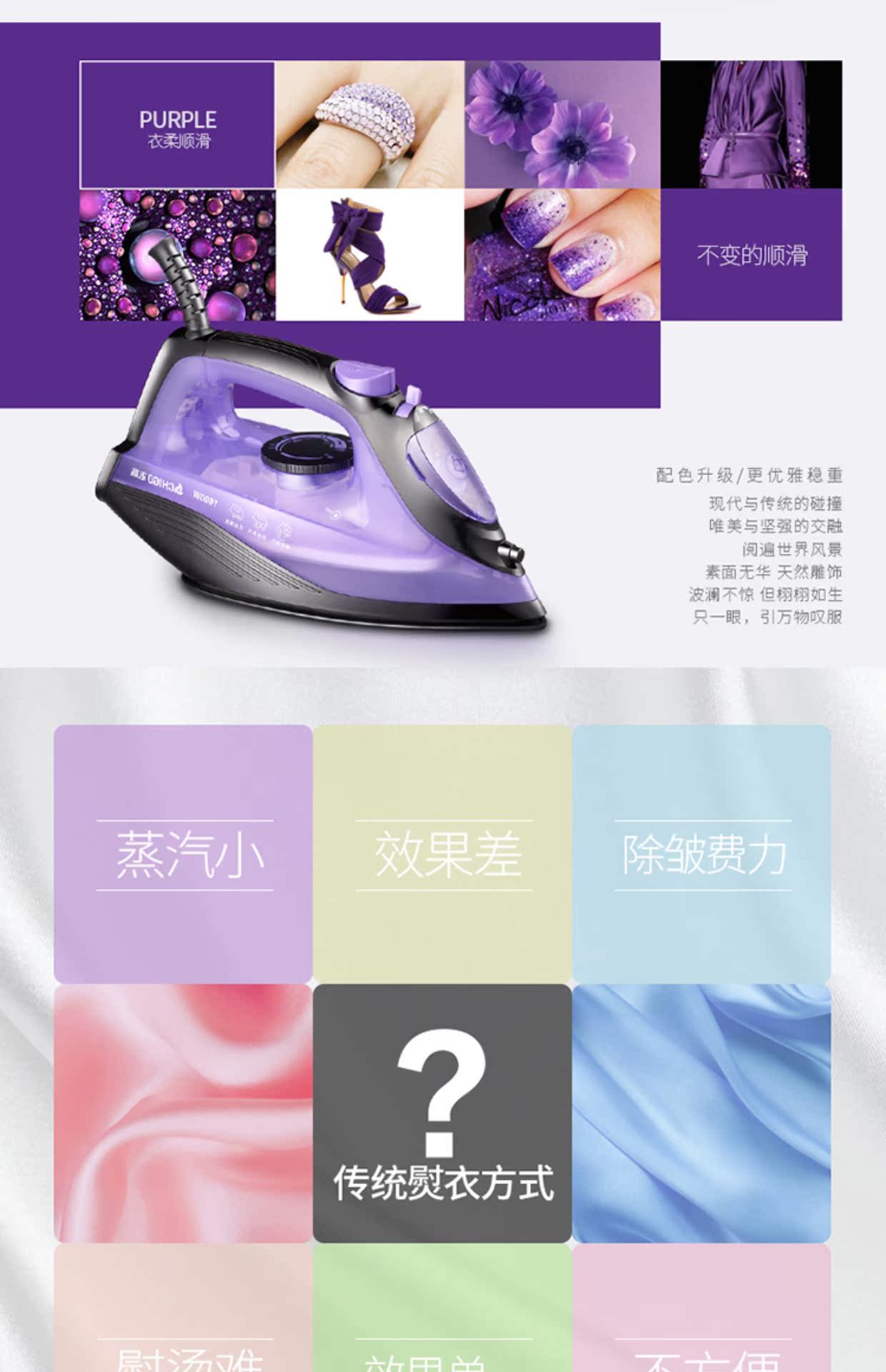 bàn là sunhouse Chigo Electric Iron Steam Iron Hộ gia đình Mini Nhỏ cầm tay Điện Vận chuyển Sắt Sinh viên Ký túc xá Ủi bàn ủi cầm tay hơi nước