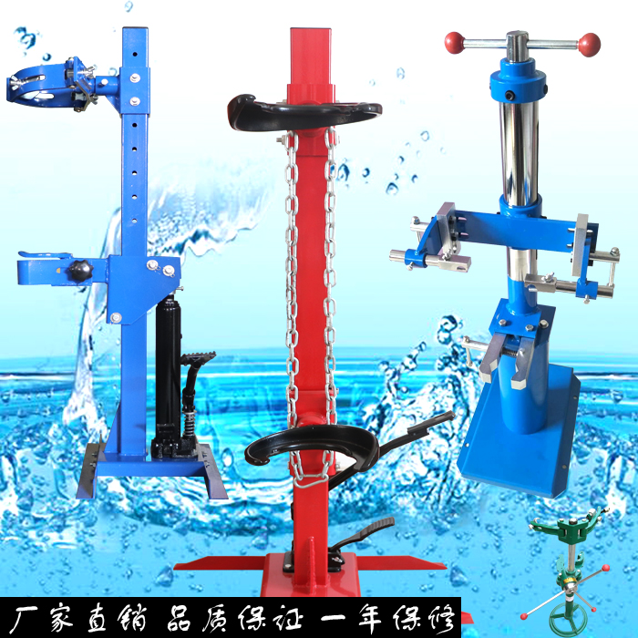 Automotive shock absorption spring dismantler seismic spring dismantling machine hydraulic absorption and dismantling tool compressor