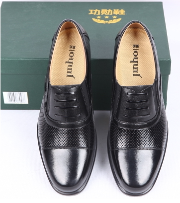 Golden Monkey Leather Shoes Man Cool Leather Shoes Official Flagship Store Three Joints Men's Leather Sandals Summer Hollowed-out Breathable ()