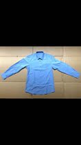  Empty blue long-sleeved shirt Business lining clothes Summer regular clothes short-sleeved shirt