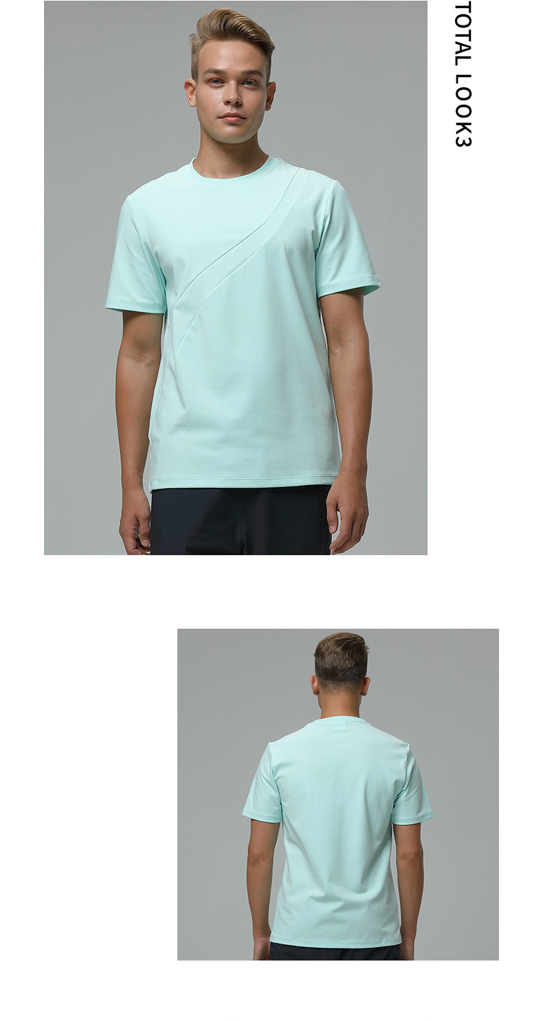 Anta thời trang thương hiệu Antaplus nam thể thao Áo thun thoải mái dài tay cotton ngắn tay 2019 thu mới - Áo phông thể thao áo thun thể thao nam