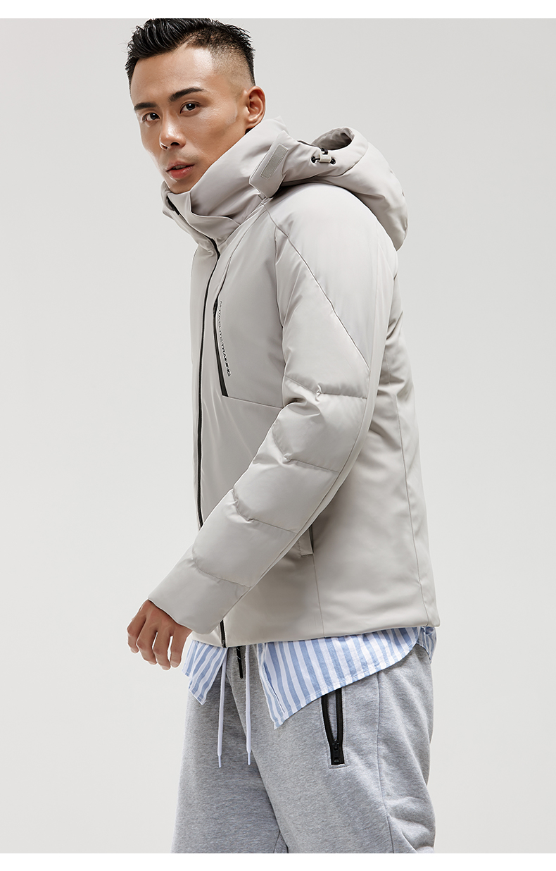 Anta nam down jacket nam 2018 mùa đông thời trang mới trùm đầu áo khoác thể thao xuống áo khoác nam - Thể thao xuống áo khoác ao phao nu