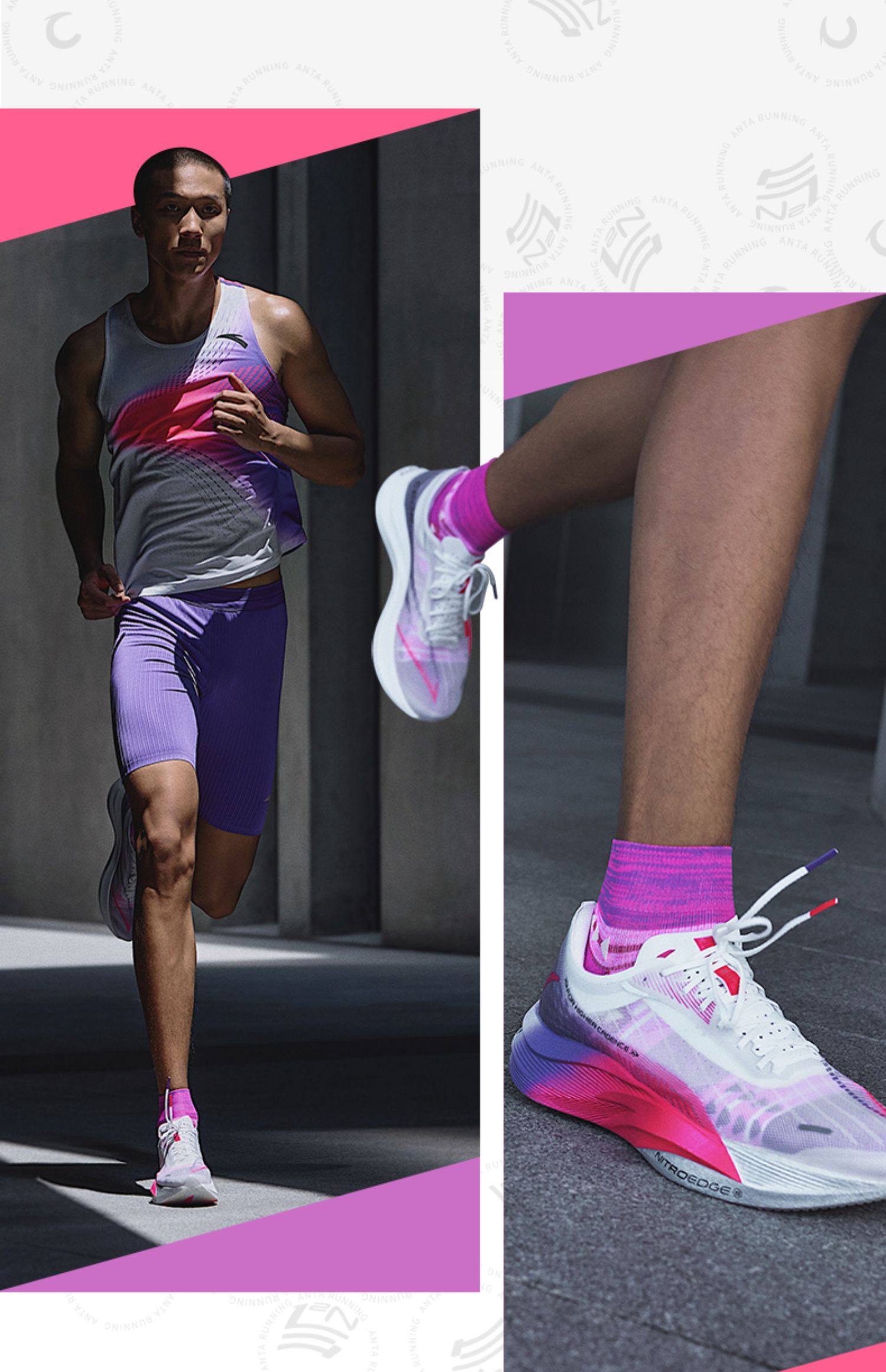 ANTA C202 5 GT Carbon Plate Professional Marathon Women's Running Shoes