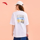 Летняя футболка с коротким рукавом, модный трикотажный свитер для отдыха, быстрое высыхание, оверсайз