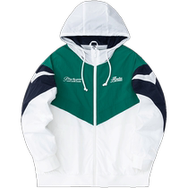 ANTA American retro sports hooded jacket mens spring new woven casual cardigan jacket 152418612