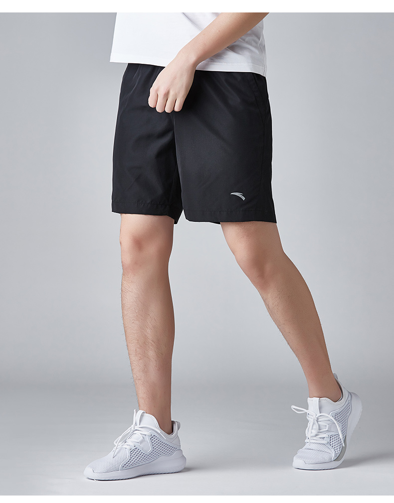 Anta quần short thể thao nam 2018 mùa hè mới quần âu thoải mái thở màu đen chạy năm quần quần thể thao adidas