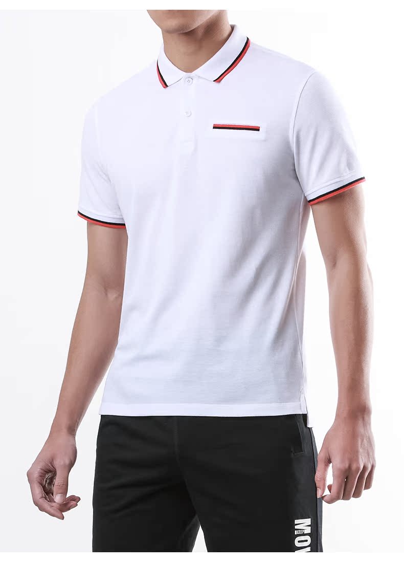 Anta nam 2018 mùa hè người đàn ông mới của polo áo thể thao T-Shirt thời trang ngắn tay áo len nam áo thun nữ có cổ polo