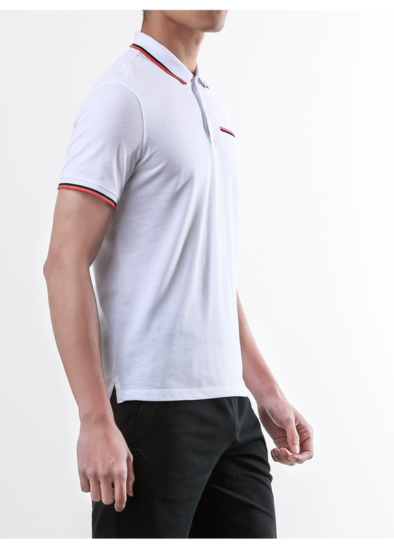 Anta nam 2018 mùa hè người đàn ông mới của polo áo thể thao T-Shirt thời trang ngắn tay áo len nam thun polo