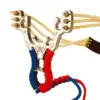 Slingshot High precision stainless steel strong special slingshot High pressure precision bow slingshot shelf catapult traditional card ball bow single