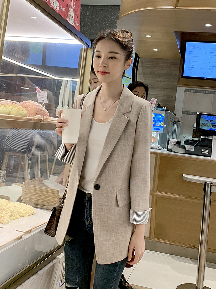 slim 2020 mùa xuân Hàn Quốc phiên bản giảm béo của phụ nữ ròng nhiều nhất dài nhỏ người phụ nữ phù hợp với áo khoác