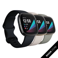 Fitbit Sense Sports Smart Watch Fitness Health отслеживает сердце правильное мониторинг сна GPS позиционирование водонепроницаемости