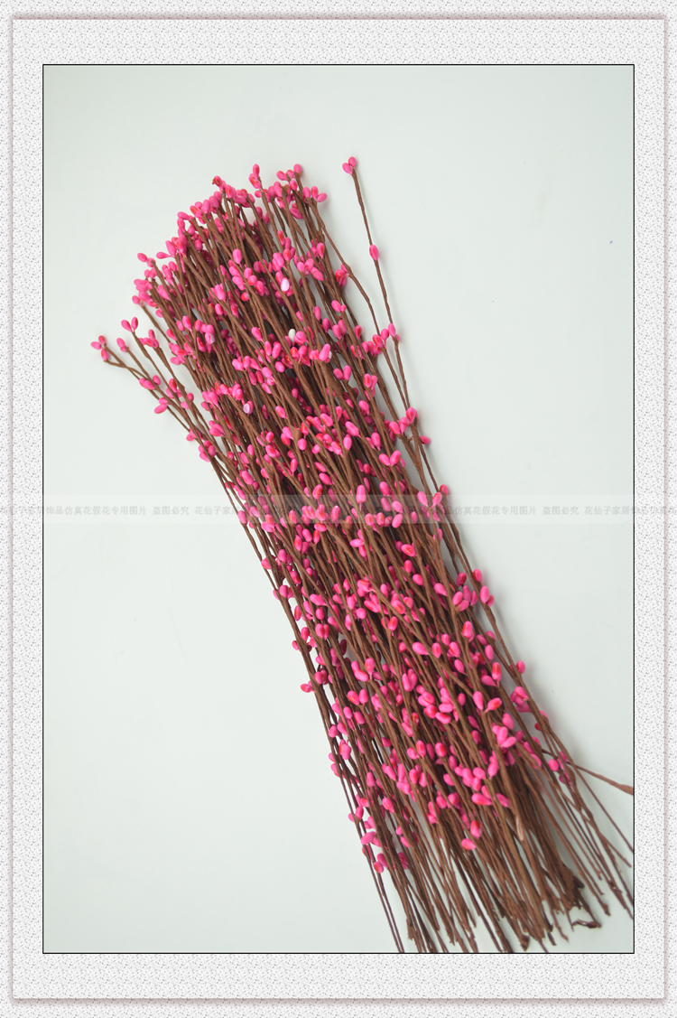 2016 điên cướp cướp mô phỏng mây tự làm vòng hoa chất liệu cành hoa nhỏ berry vòng tay đầu làm phụ kiện - Hoa nhân tạo / Cây / Trái cây tường cây giả