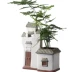 Sáng tạo trà cổ Zen trà đạo nhà gốm bình phòng khách mini phong cách Trung Quốc tre hoa nồi cắm hoa trang trí - Vase / Bồn hoa & Kệ Vase / Bồn hoa & Kệ