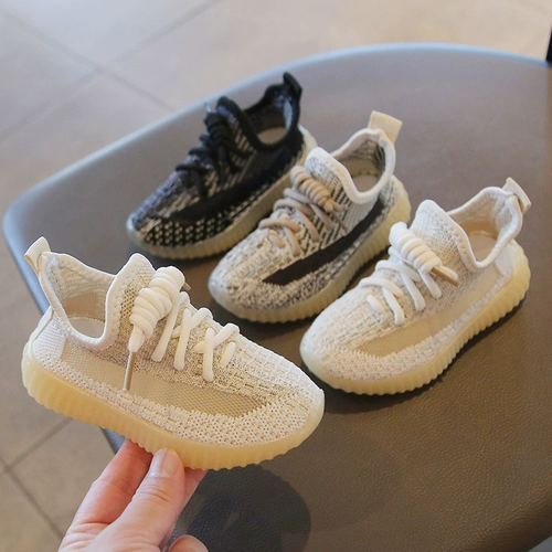 Детская удобная обувь, спортивная спортивная обувь для мальчиков, белая обувь, 6 лет