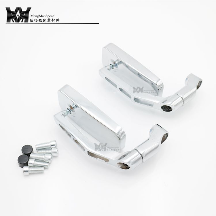 Hiệp sĩ xe đạp xe đạp retro sửa đổi phía sau xem nhôm phản chiếu xe máy gương chiếu hậu cong thanh xe tay ga kính chiếu hậu xe máy honda