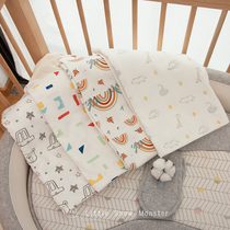 ins newborn baby class a baby blanket hug quilt air-conditioning blanket pure cotton organic cotton wrapped towel blanket blanket blanket stroller blanket