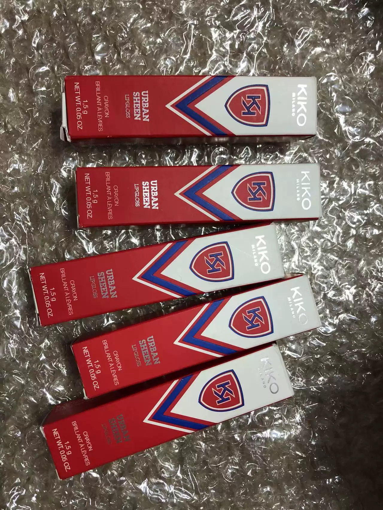 Набор губных помад KIKO, ColourPop, ELF и др. — разные оттенки, микс мини/полного размера, 1–3 г