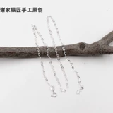 谢家银匠 Ожерелье, серебряный браслет в виде сердечка, японские и корейские, серебро 999 пробы