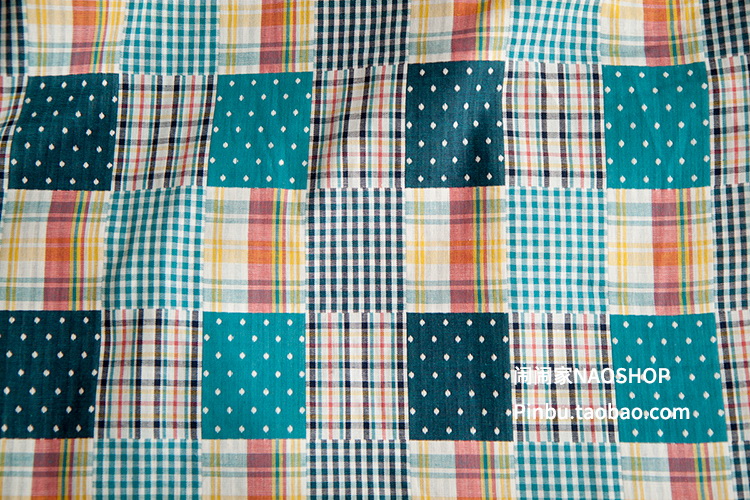 Nhà ồn ào đôi bông gạc màu dệt vải kẻ sọc vải quần áo handmade vải tự làm lưới nước [145] vải quần tây nam cao cấp