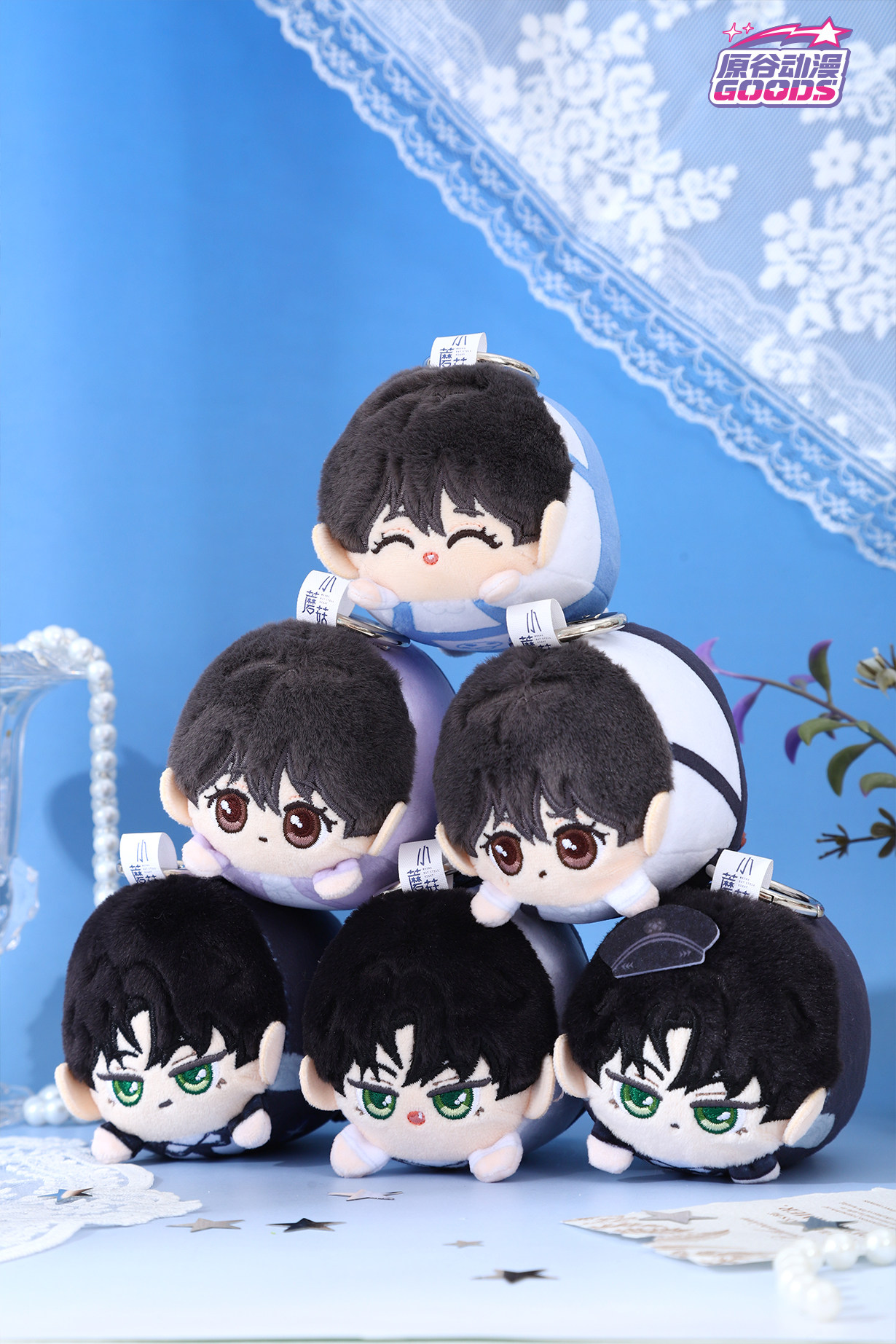 Little Mushroom Pa Pa Party plush bag blind box detail image 3