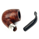 Петерсон Петерсон Серебряный Кольцо Армия Армия Касему Вставка армии 925 Серебряный круг световой лицо 69 изгиб бои